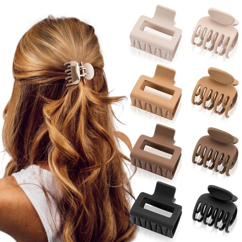 Matte Claw Clips Set (6-Pack)