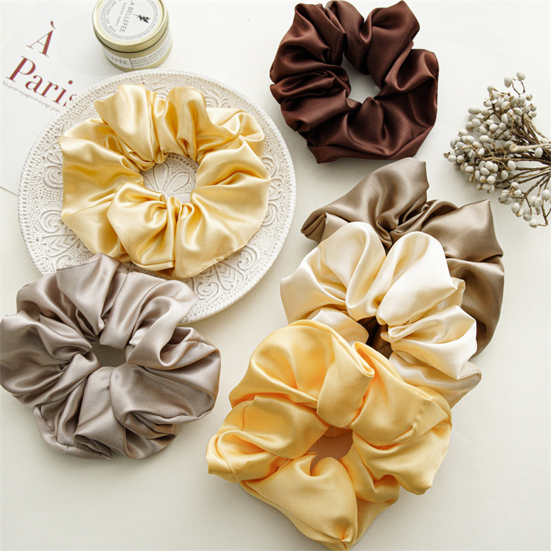 Silk-Blend Hair Ties (8-Pack)