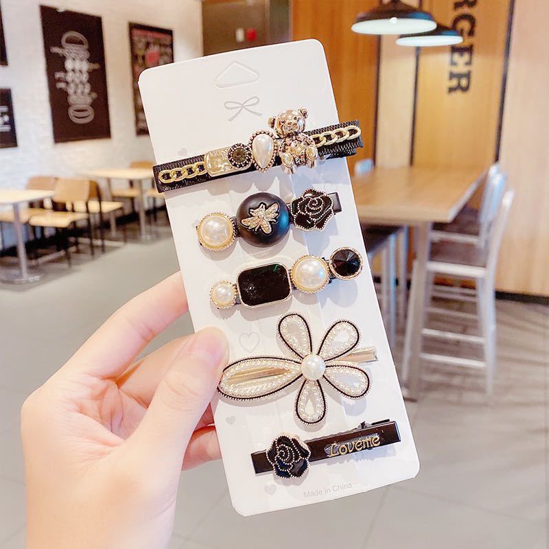 Luxury Barrette Collection (8 Pieces)